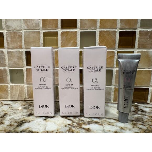 DIOR Capture Totale Retishot Retinol Serum Lot 3x 3ml Renewal Samples - Picture 2 of 3